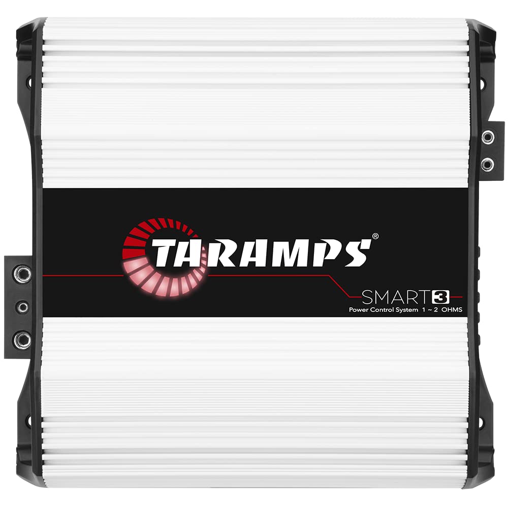 Amplificador Taramps Smart 3 3000 Vatios RMS Negro Multiimpedancia Clase D Monobloque para Subwoofers