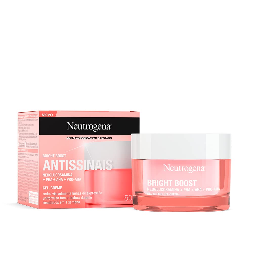 Neutrogena Bright Boost Anti Signos de la edad Hidratante Facial Neoglucosamina 50 gr