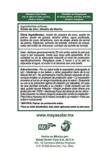 Maya Solar Bloqueador Solar Factor 50+ Atomizador de 120 ml Corporal Para Uso Diario