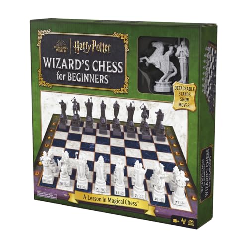Juego de Ajedrez Wizarding World of Harry Potter para Principiantes para Fans a partir de 8 Años