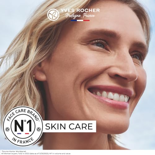 Yves Rocher Crema de gel hidratante Zero Blemish | Hidratante facial para piel grasa y propensa al acné | Matifica la piel y aprieta los poros | 1.6 onzas líquidas