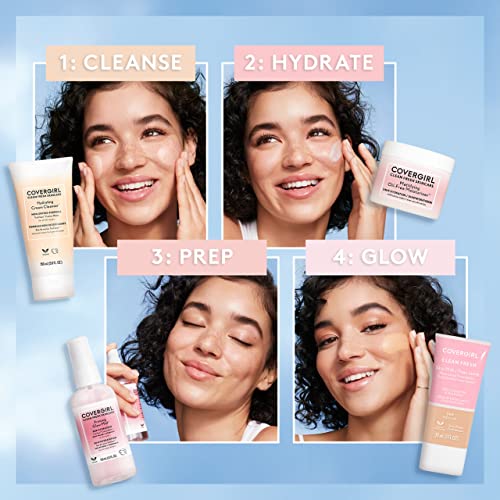 Clean Fresh Skincare Mattifying Oil-Free Moisturizer by CoverGirl for Women - 2 oz Cream