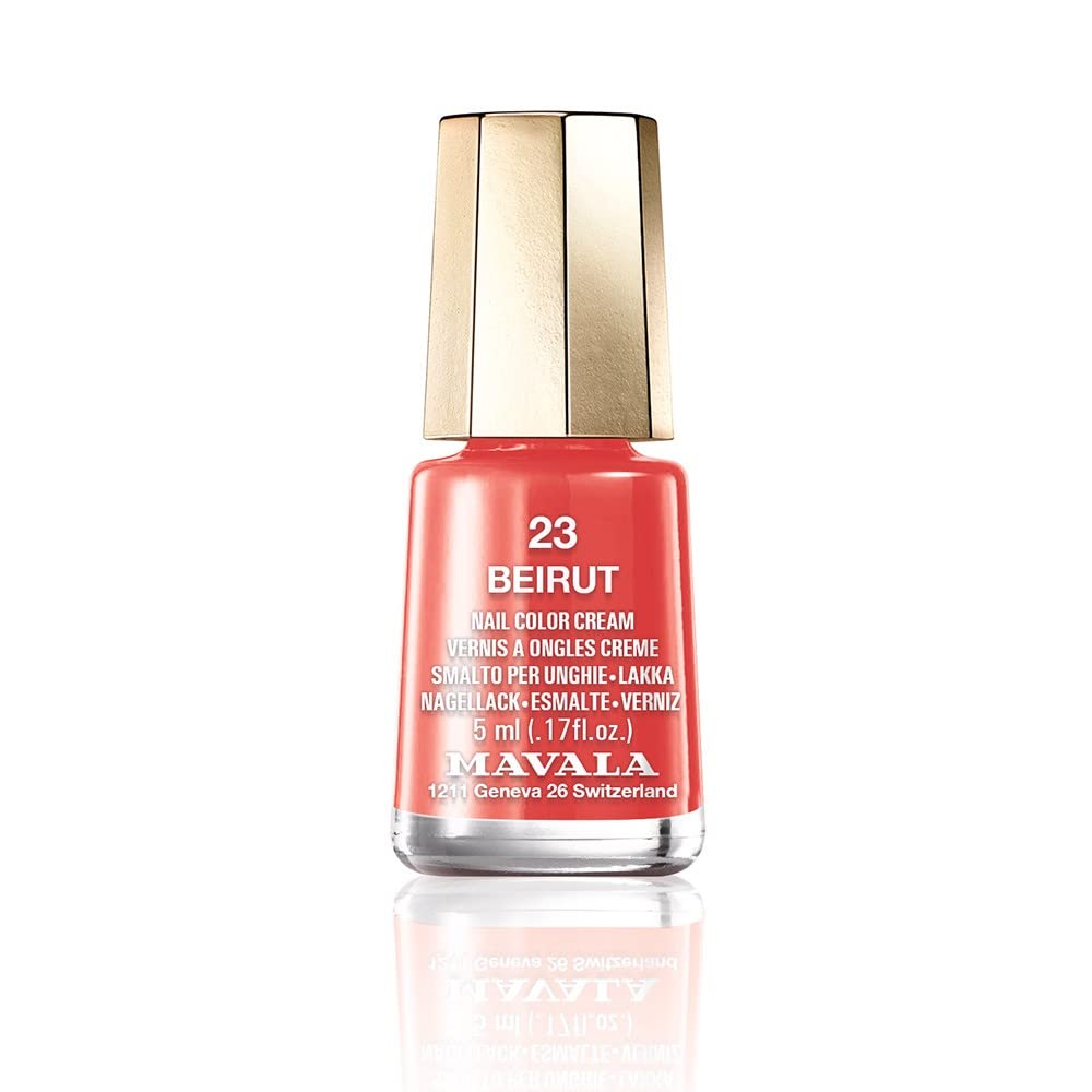 Mavala Nail Lacquer Nail Polish, No. 23 Beirut, 0.17 Ounce