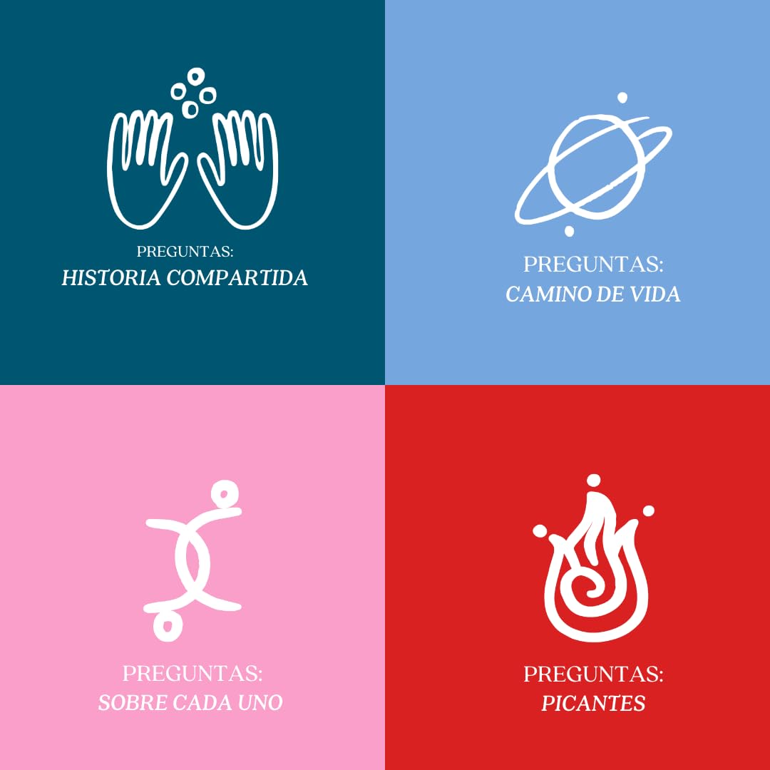 Juego de Cartas SENTIRE Rojo Conexión para Parejas