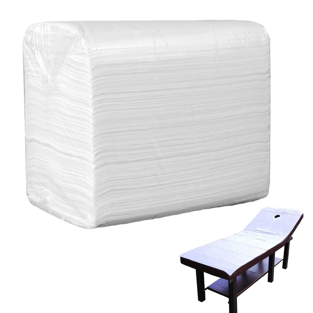 Healeved 100 Uds Hojas Hojas de Belleza sábanas de Masaje Desechables Funda para Camilla de Masaje sabanas Desechables Camilla Masaje sábanas para Camilla de Masaje sábana de salón Familiar