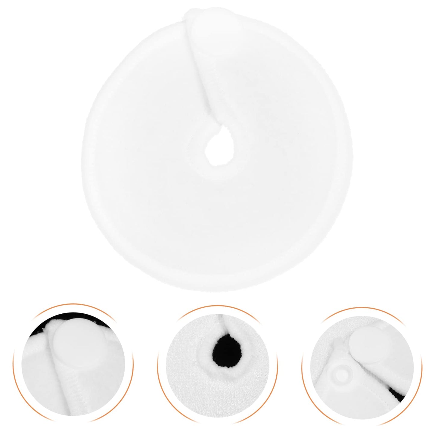 COHEALI Accesorios Para Sonda De Alimentación 28 Uds. Almohadillas En De G Almohadillas De Algodón Absorbente Para Soporte De Alimentación Suministros De Tubo De Clavija