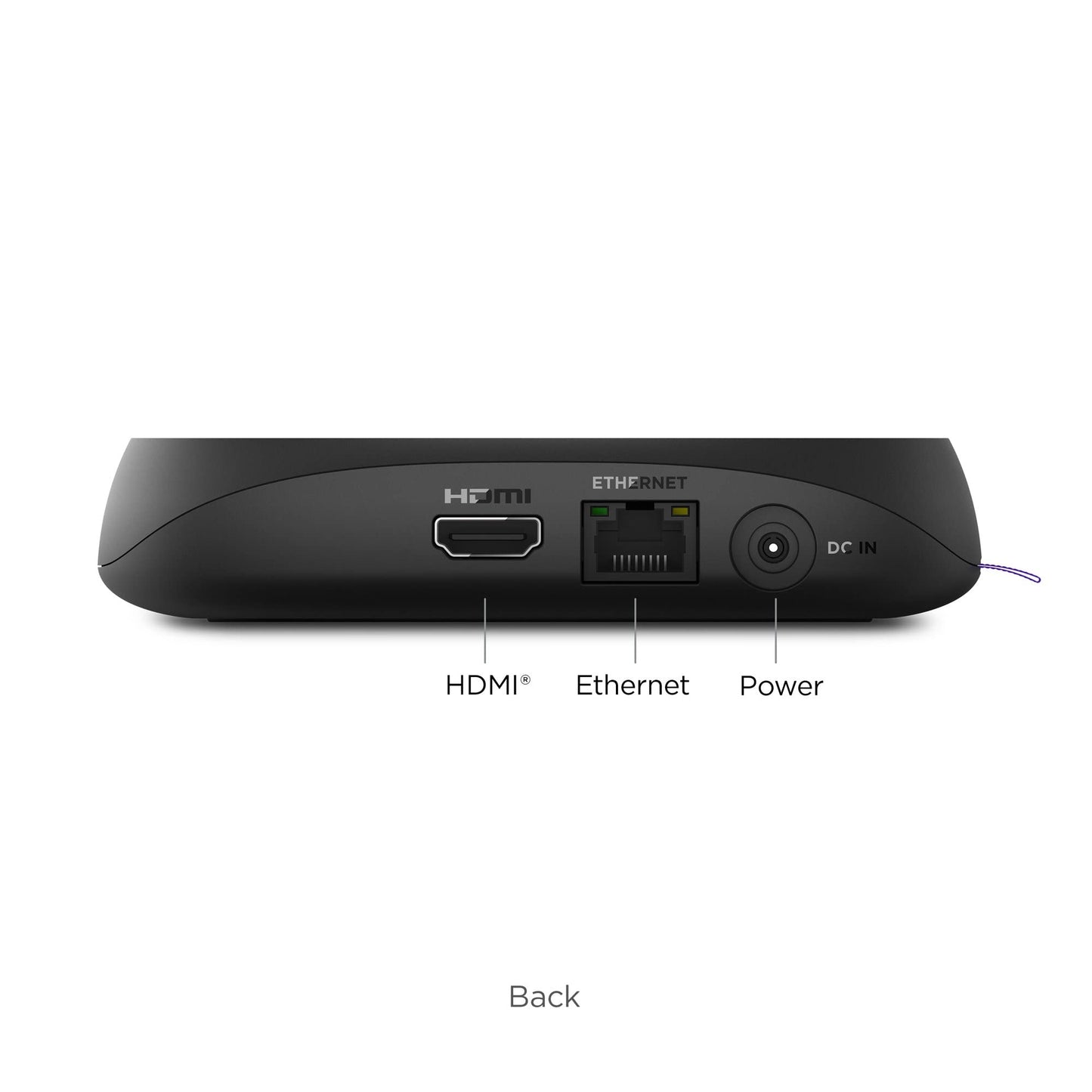 Roku Ultra LT (2023) HD/4K/HDR Dolby Vision | Reproductor de transmisión Quad-Core con cable HDMI, audífonos, control remoto con escucha privada, Ethernet (Reacondicionado)