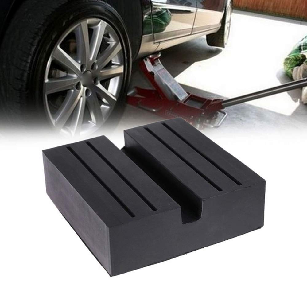 Junhom - Soporte universal de goma para gato de coche (4 unidades)