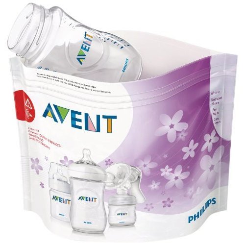 Bolsas Esterilizadoras Philips Avent para Microondas 5 Piezas 90 Segundos