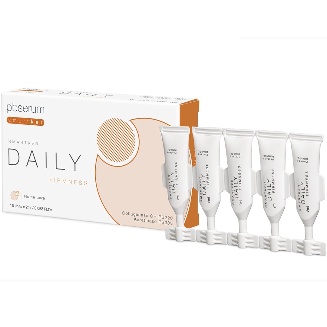 PBSerum Smartker Daily Firmness 15 unidades de 2ml c/u - Ayuda a la Hacer la Piel más Firme - Reduce los Signos de Envejecimiento