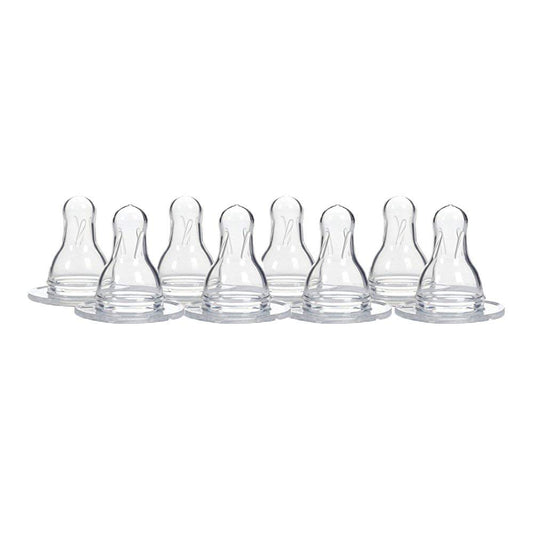 Paquete de 8 Pezones Estándar Dr. Brown's Flujo Natural Nivel 4