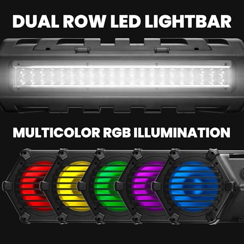 BOSS Audio ATV30BRGB All Terrain 450 Watt Sound System with Internal Amp 6 5 Speakers