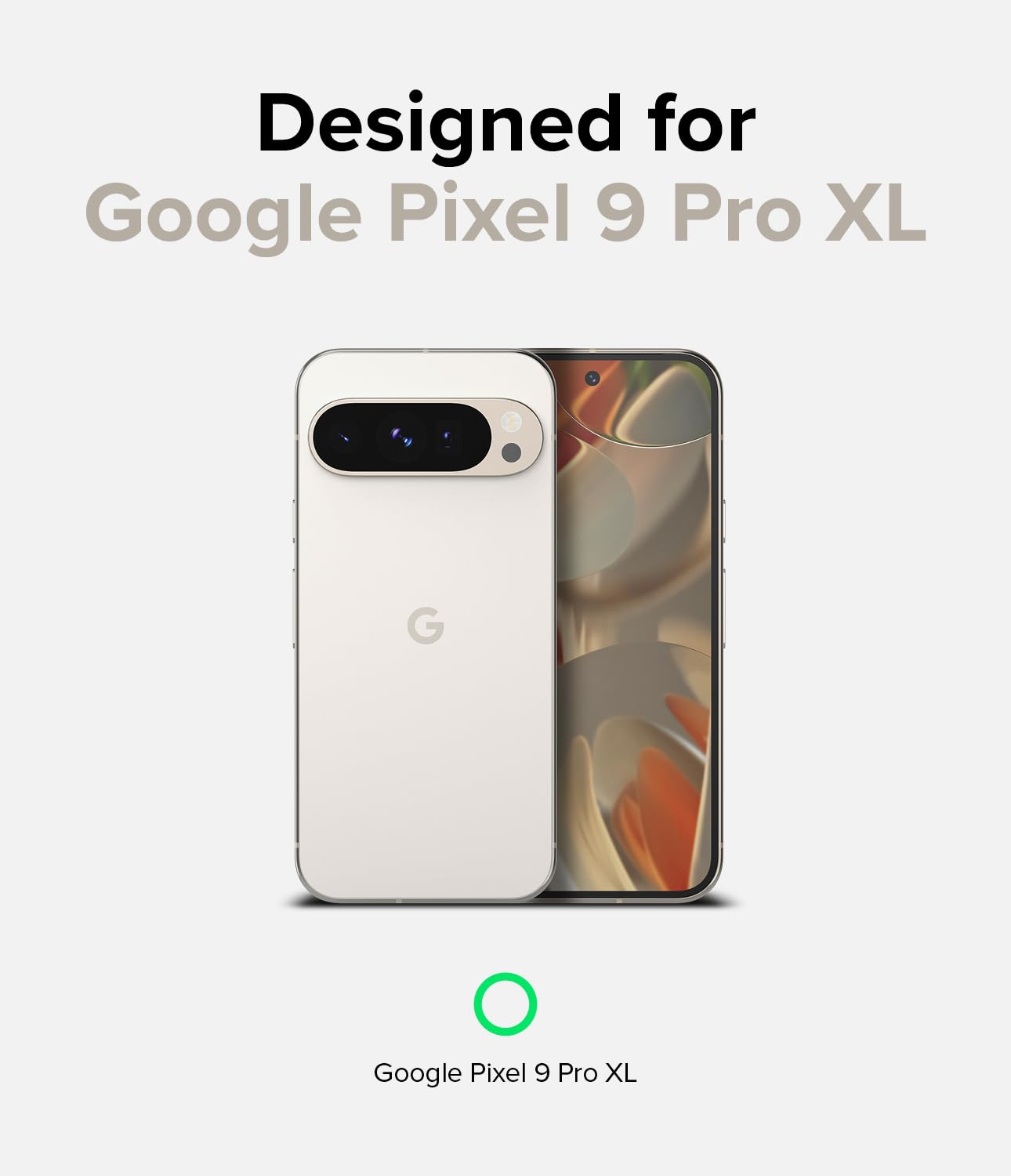 Funda Ringke Fusion Transparente para Google Pixel 9 Pro XL con Agujeros para Cuerda