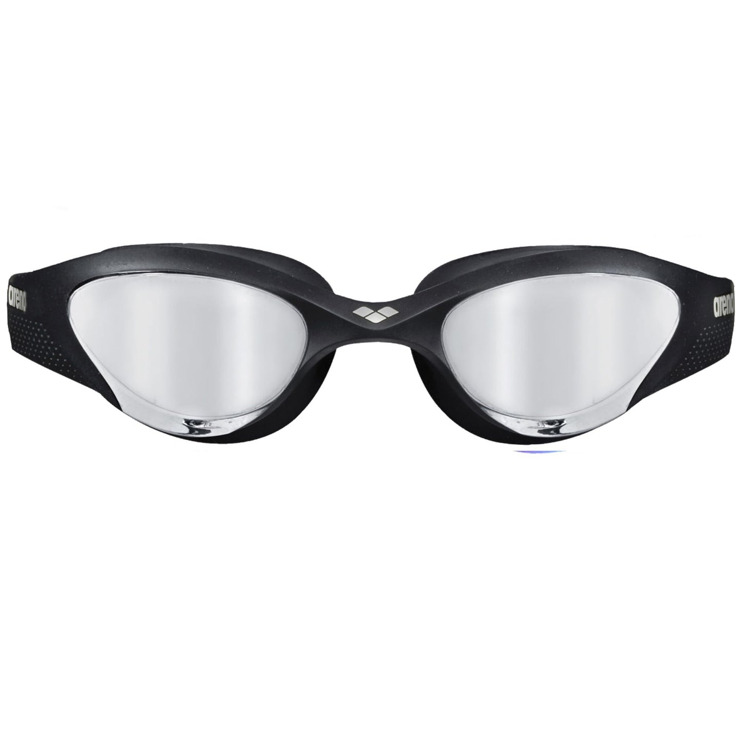 Arena The One - anteojos de natación para jóvenes y Adultos, Plateado/Negro/Negro, espejadas