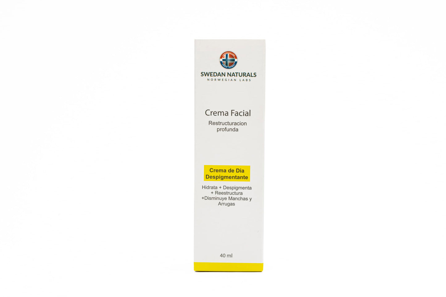 Swedan Naturals - Crema despigmentante de día, Niacinamida + Vitamina C, crema aclarante y antioxidante, cuida la piel de factores contaminantes y células muertas, hidratación profunda