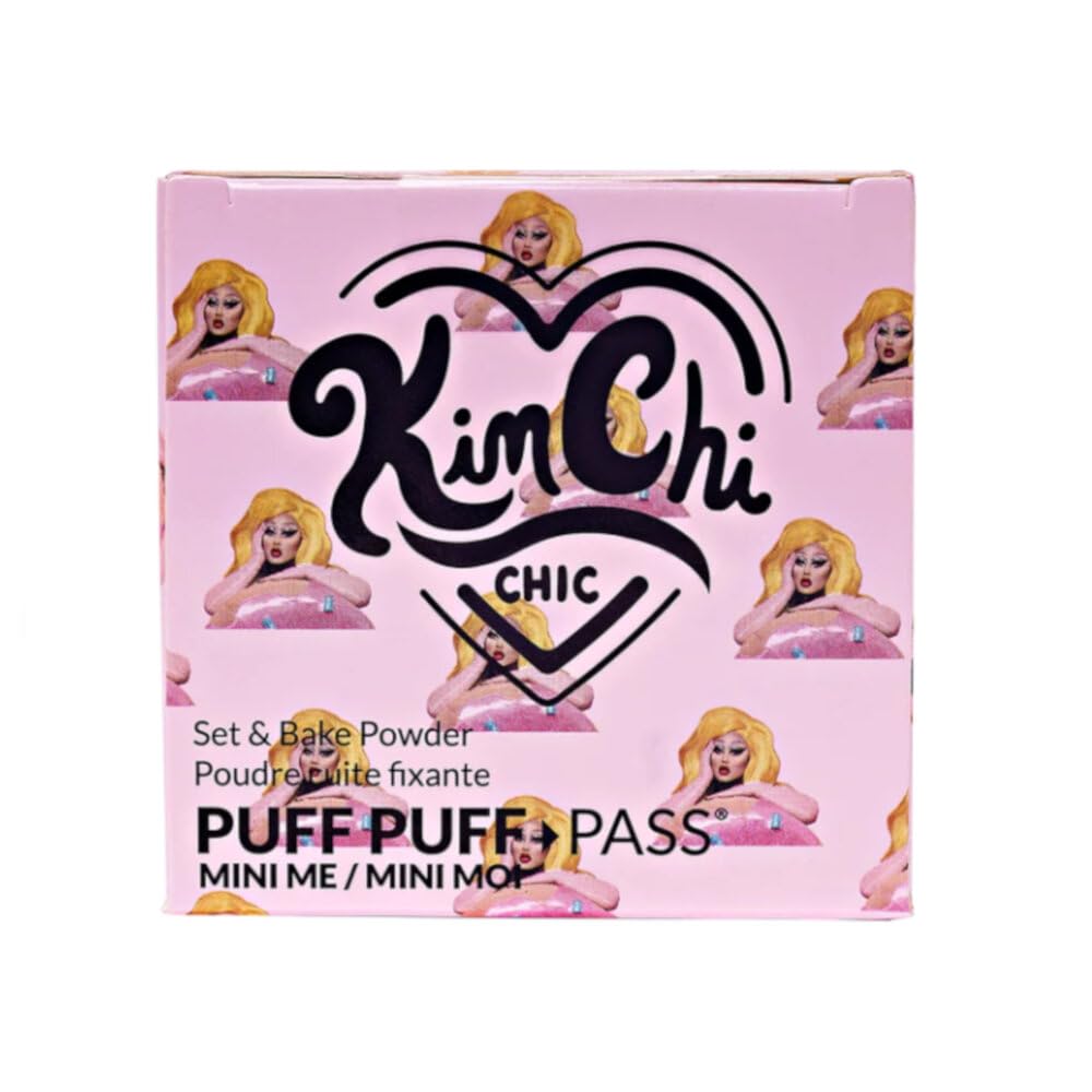 Kimchi Chic Puff Puff Pass Mini - Polvo Suelto Liviano, contiene Arroz y Vitamina E (Translucent)