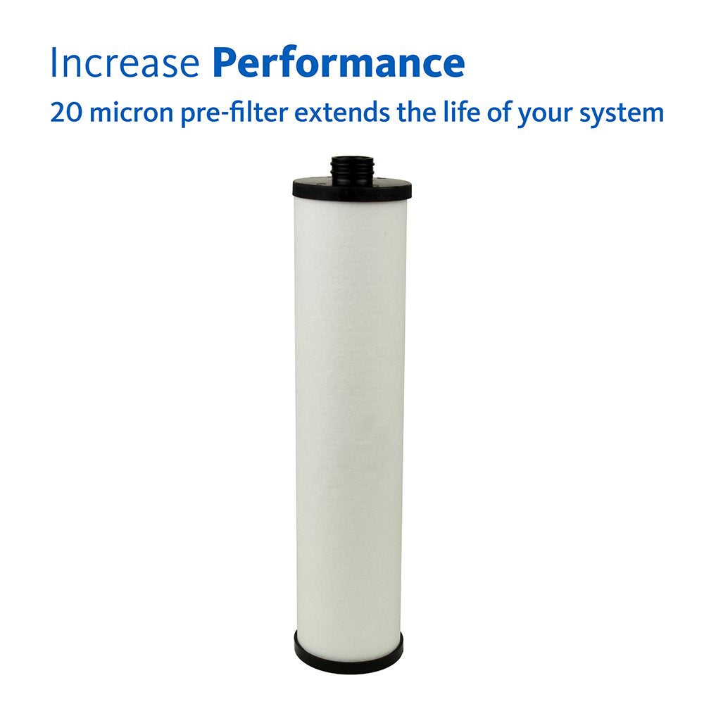 Aquasana AQ-5300+R - Cartrices de repuesto para filtro de agua debajo del fregadero (3 etapas)
