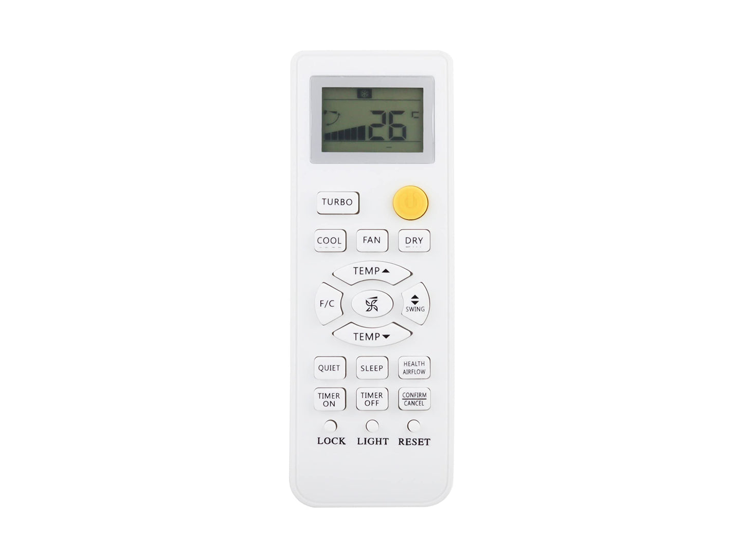 Control Remoto mabe minisplit Inverter Aire Acondicionado