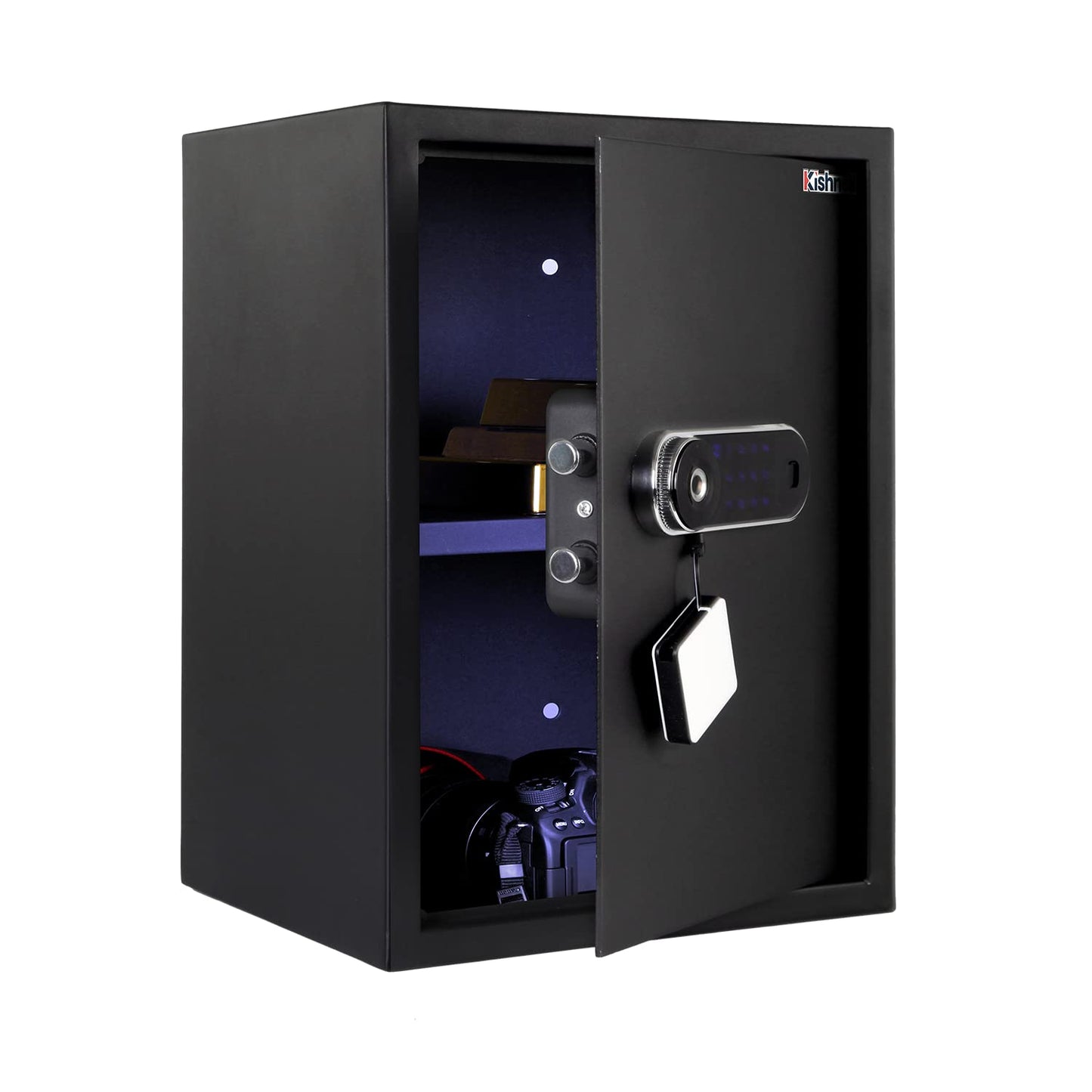 Kishnell | Caja Fuerte Seguridad Grande Huella Y Luz Smith 50EDJ