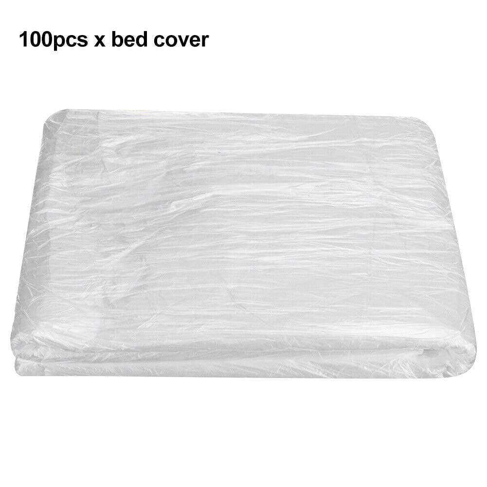 Sábanas Desechables para Mesa de Masaje Blanca Portátiles para Salón Spa Hotel Viajes 90x180 cm