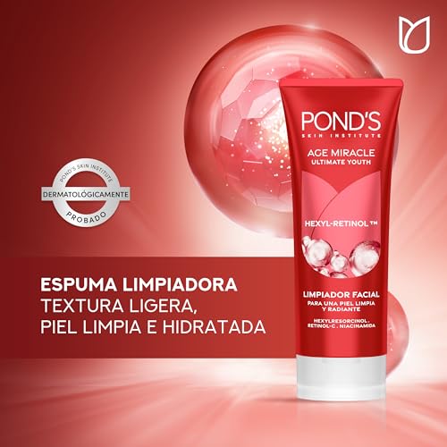 POND'S Age Miracle rutina completa de 5 pasos con HEXYL-RETINOL