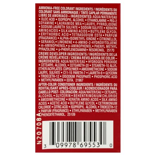 Revlon ColorSilk Haircolor, Light Auburn, 4.4 Ounces