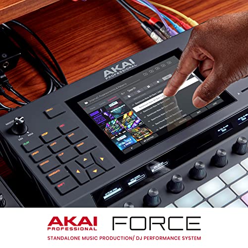 AKAI Professional FORCE – Sistema autónomo de producción musical, secuenciador MIDI, Synth Engines, MPC sampling y lanzamiento de clips estilo Ableton