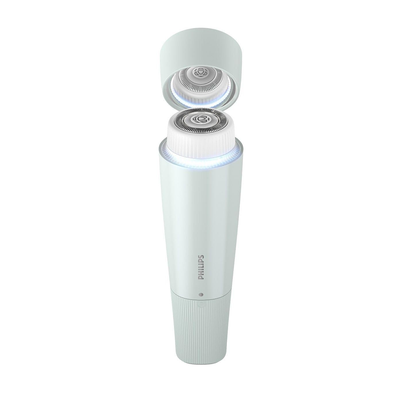 Philips Beauty Series 5000 Electric Facial Hair Remover for Women, Cordless & Compact, Wide Hypollergenic Head, Gentle & Quick Hair Removal Easy Finishing Touch Ups, BRR474/00