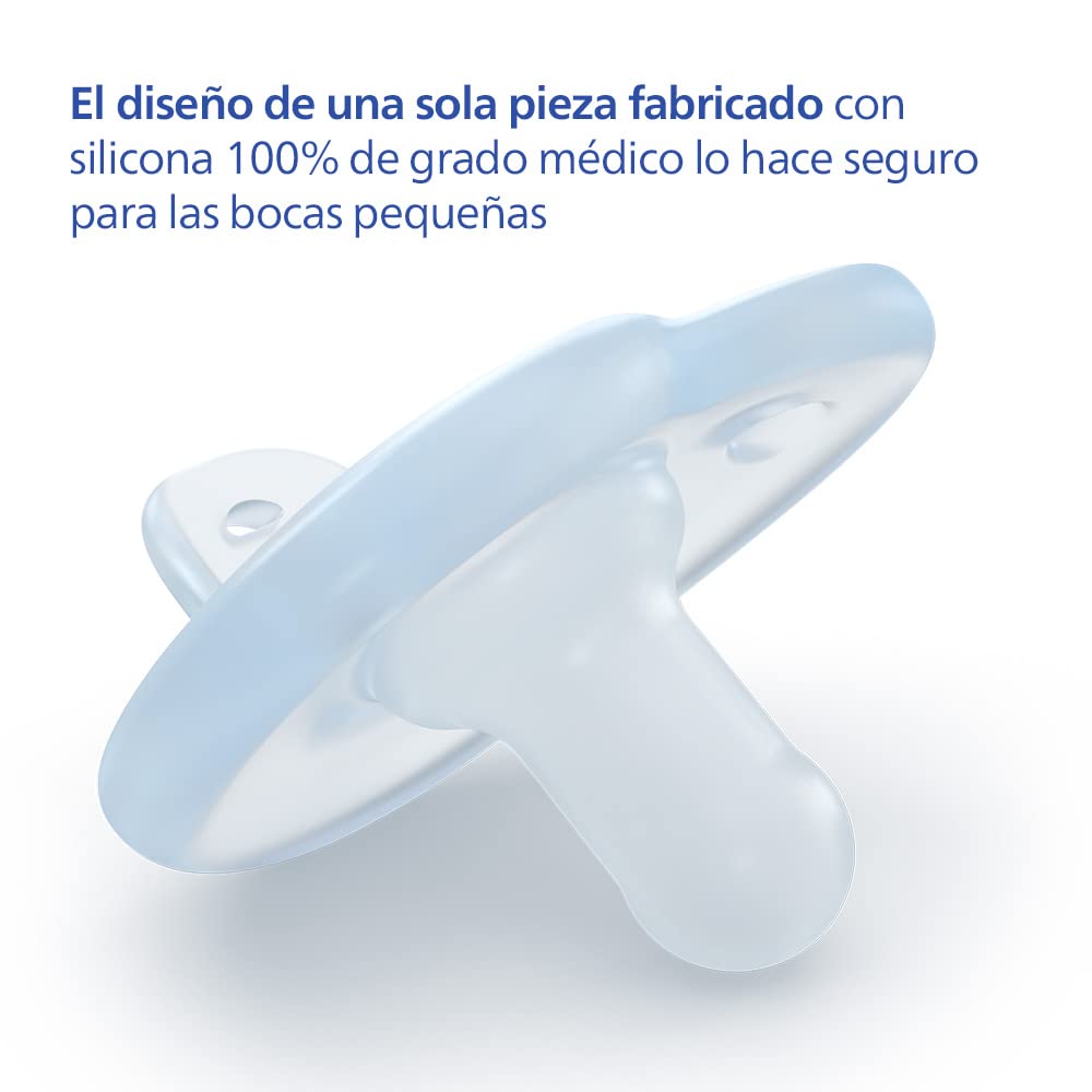 Chupón Philips Avent Azul Soothie para Niño 0-6 Meses