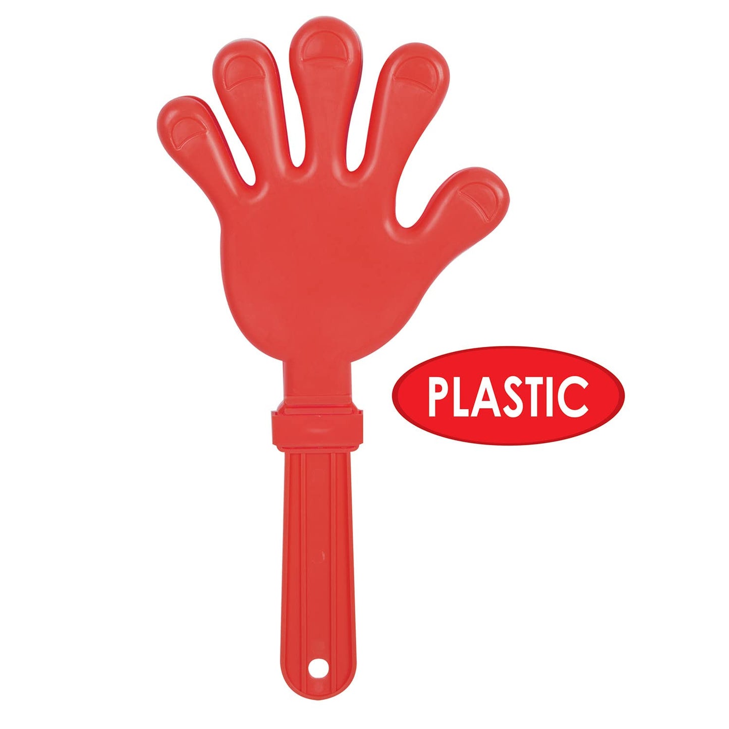 Beistle 60940-R Giant Hand Clapper, 15-Inch, Red