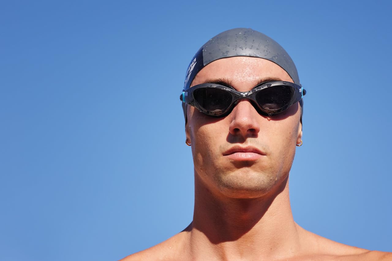 Arena Goggles Natación The One única, Blanco/ Azul