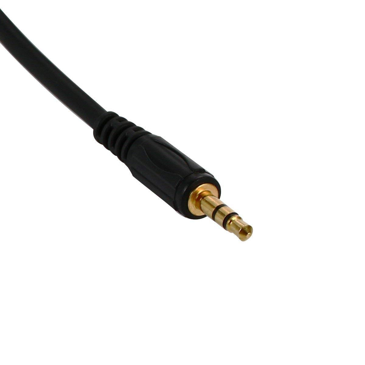 Cable de Carga AUX Mercedes Benz Negro con Adaptador Aux in 3.5mm para Modelos MB W203