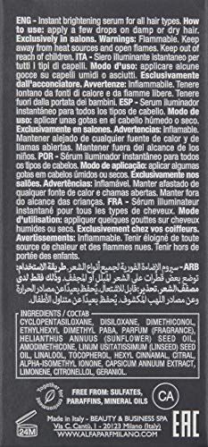 Suero Smoothing Semi Di Lino Sublime Alfaparf Milano Transparente de Acabado Brillante Profesional