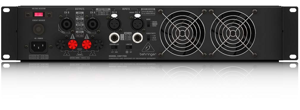 Behringer KM1700 Amplificador Poder