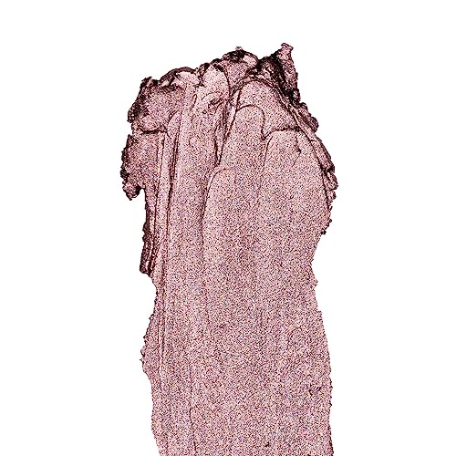 Palladio Barra de sombra de ojos impermeable con esponja mezcladora, aplicación duradera y sin esfuerzo, Silver Mauve Shimmer