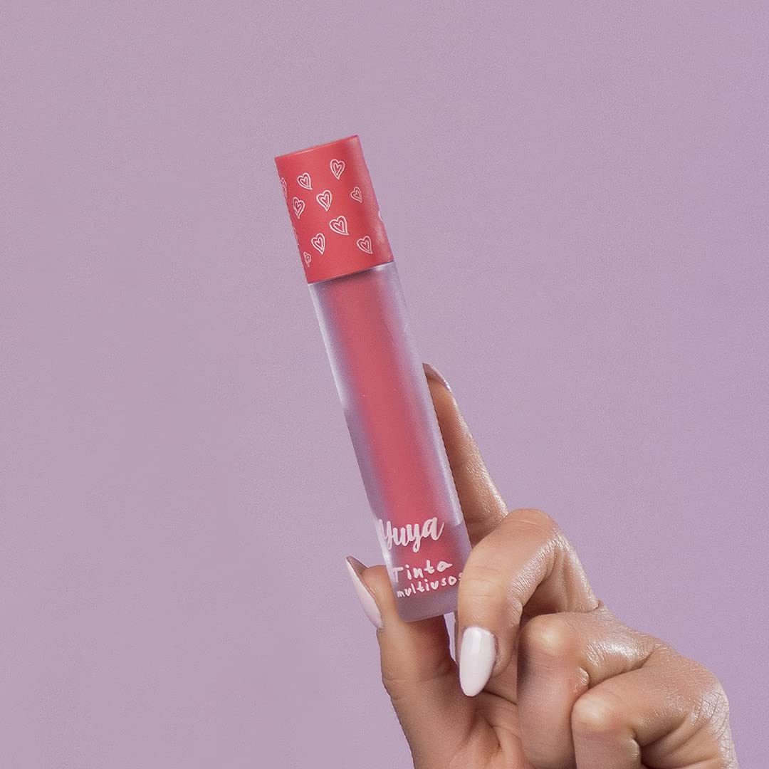 Yuya - Republic Cosmetics Tinta multiusos "Párvula" de larga duración para labios, ojos y mejillas con extracto de Aloe Vera Color Rosa