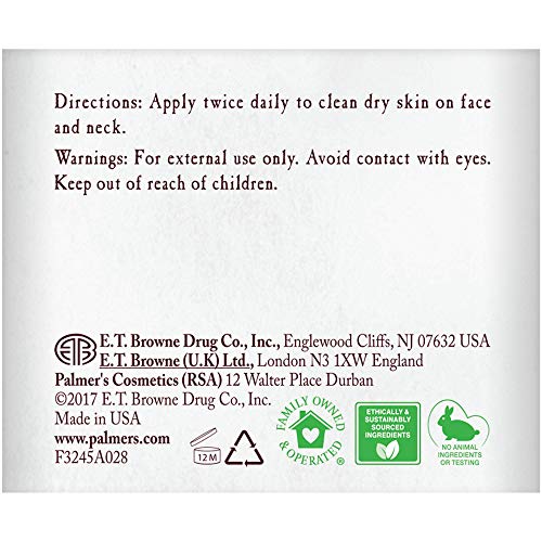 Hidratante Facial Palmer's Agua de Coco Unisex