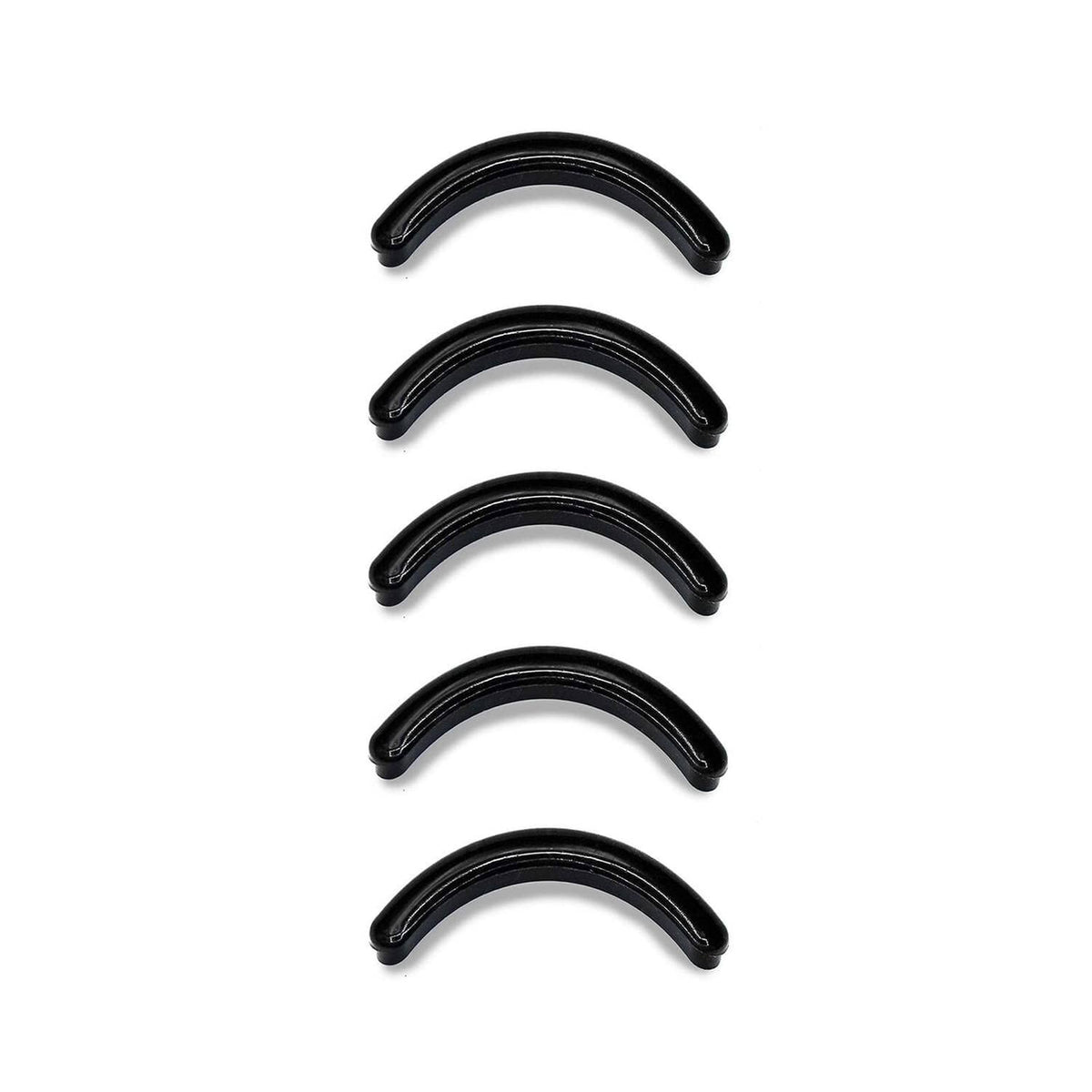 Surratt - Almohadillas de repuesto para rizadores de pestañas (5 unidades, Negro, Silicona)