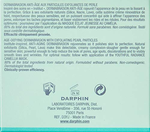 Darphin Age-Defying Dermabrasion with Exfoliating Pearl Particles for All Skin Types, 1.6 Ounce