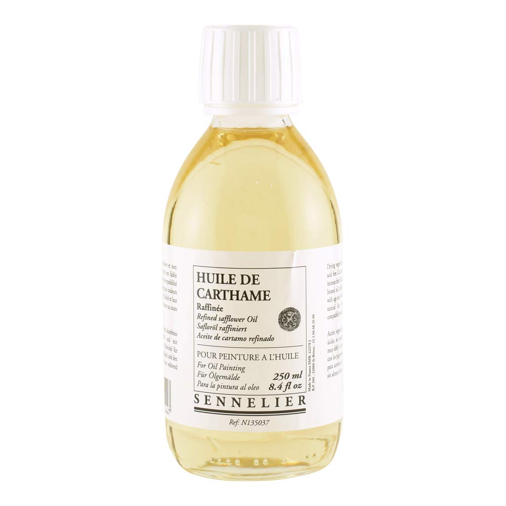 Sennelier Aceite de cártamo, 250 ml, transparente