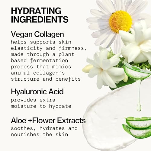 Pacifica Beauty Vegan Collagen Complex Serum, Hyaluronic Acid, Hydrating & Moisturizing for Aging and Dry Skin, 100% Vegan & Cruelty Free, Sulfate, Silicone + Paraben Free
