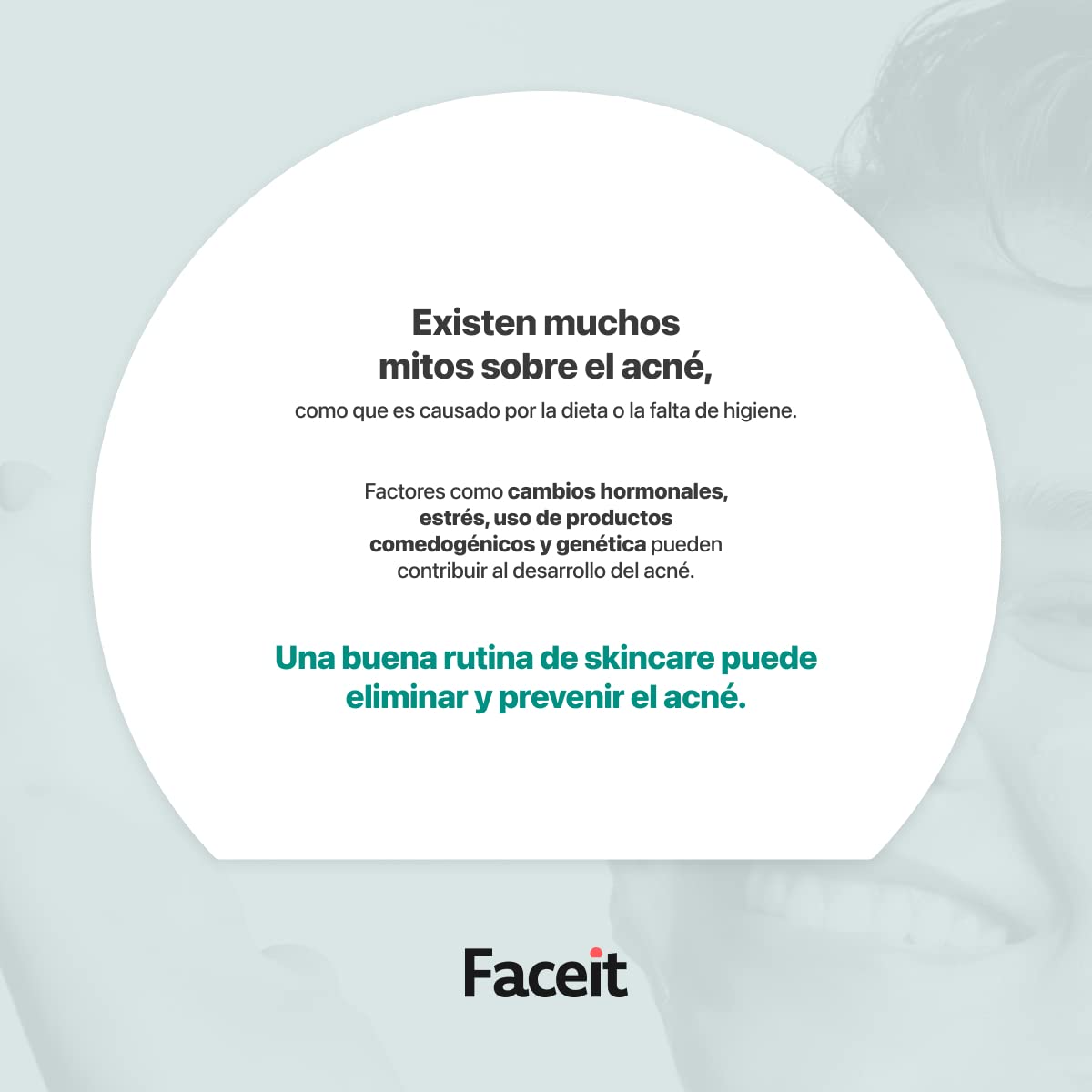FACE.IT | Limpiador Facial en Espuma | Tratamiento Anti Acné con Aceite del Árbol de Té | Skin Care I Limpiador Facial Piel Grasa | Elimina la Grasa y Suciedad del Rostro | PASO 1 Limpia | 180 ml