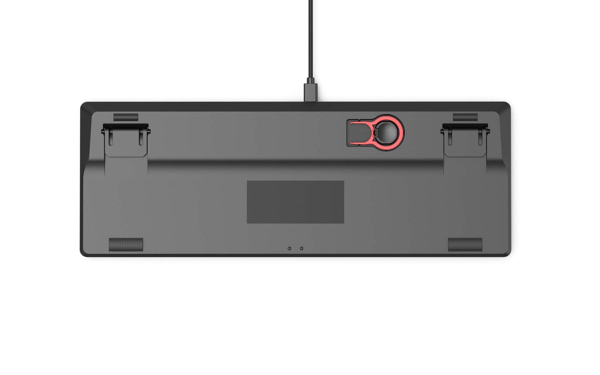 Teclado Mecánico Modular Glorious Negro Retroiluminación RGB-LED para Juegos Edición Barebone Renovado