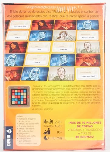 Devir Código Secreto en Español, Juego de Mesa