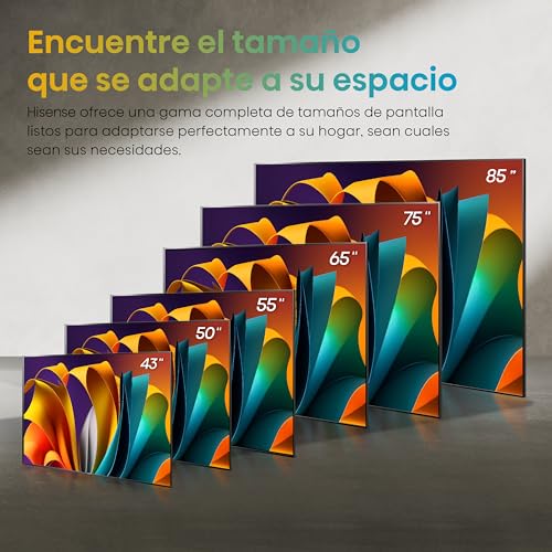 Hisense Television A6N Pantalla 58 Pulgadas, Smart Vidaa TV UHD 4K,Control Remoto por Voz con Alexa, Dolby Vision, Amplia Gama de Colores, Modo de Juego Plus,ALLM, mira TV en Vivo sin Cable