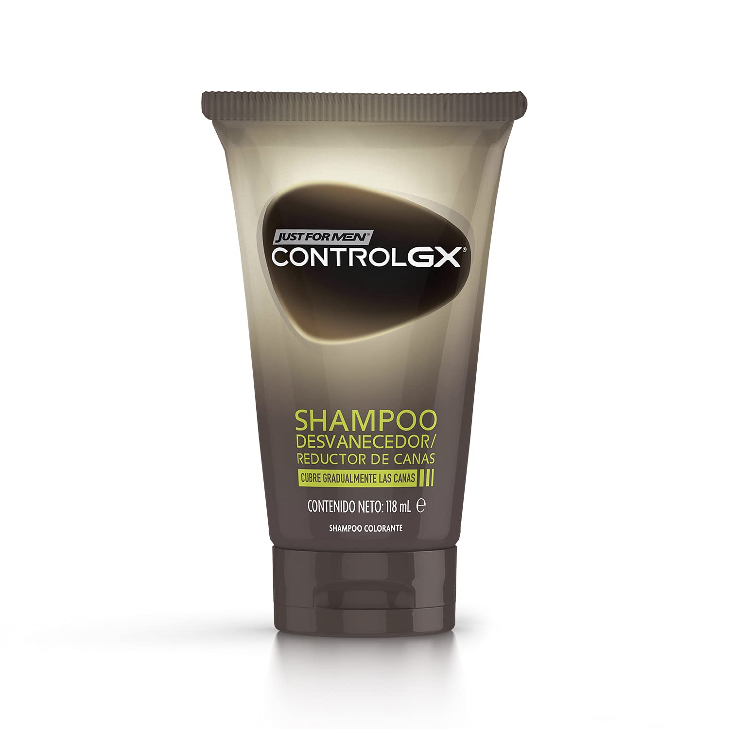 Just for Men Control Gx Shampoo Desvanecedor Progresivo De Canas, 118ml
