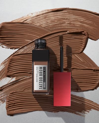 Maybelline Estilizador de cejas en gel de facil aplicación, Tattoo 3D tono Warm, 21g