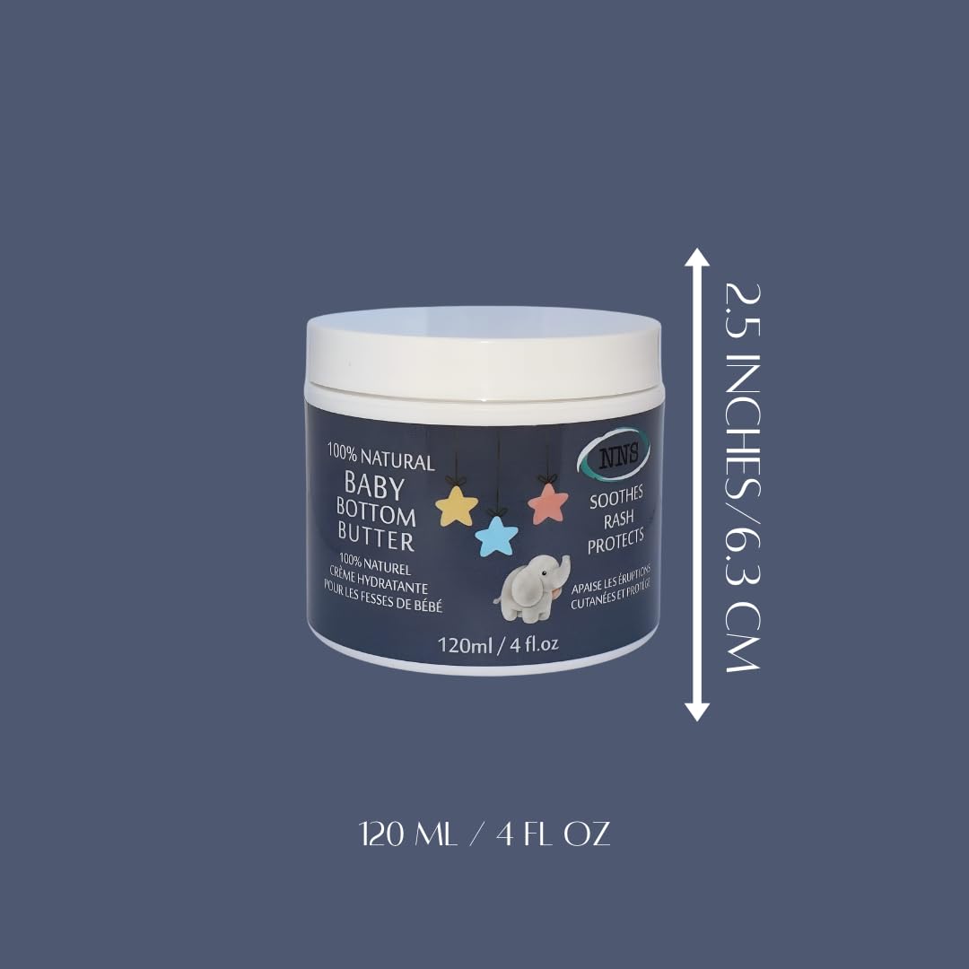 Generic Crema natural para el culito del bebé, con óxido de zinc, alivia la dermatitis del pañal, 113 ml
