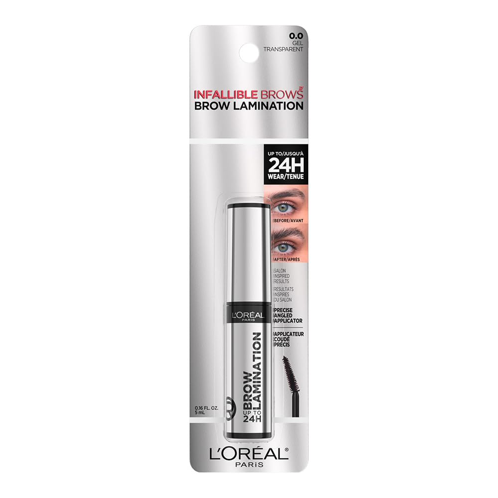 L'Oréal Paris, Gel para cejas Infallible Brow Lamination 24h, 5ml