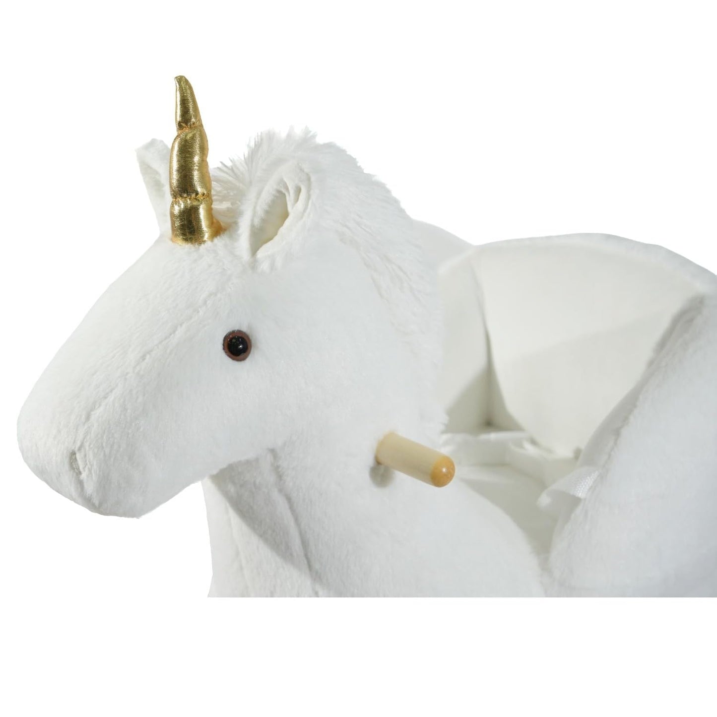BAMBINETO Mecedora para Bebe Unicornio de Peluche